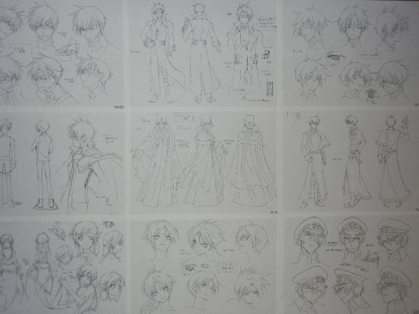 07-GHOST セブンゴースト 設定資料(原画、設定資料集)｜売買された