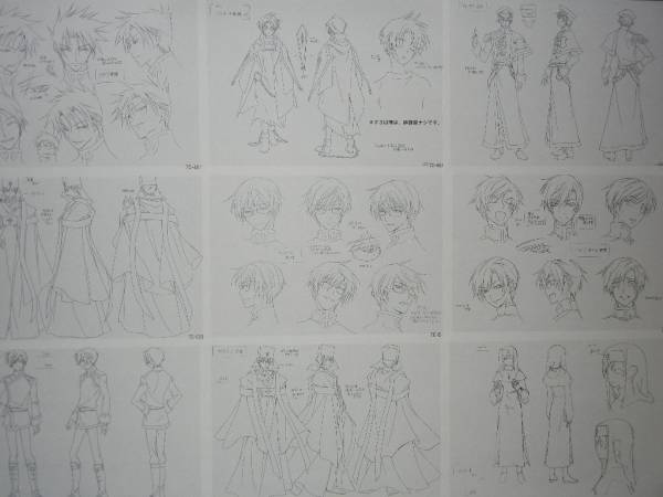 07-GHOST セブンゴースト 設定資料(原画、設定資料集)｜売買された