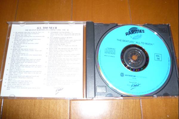 ALL TOO MUCH/WESTWOOD ONE RARITIES ON CD＋ANTHOLOGY2プロモ盤_2