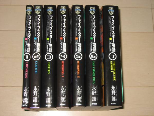 コミック ファイブスター物語 リブート 全7巻全初版ト 永野護 全巻セット 売買されたオークション情報 Yahooの商品情報をアーカイブ公開 オークファン Aucfan Com