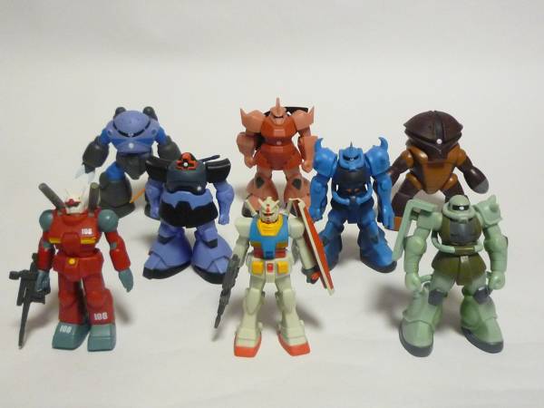 【完全未開封】ソフビスーツガンダム総集編　８個入りボックス_1