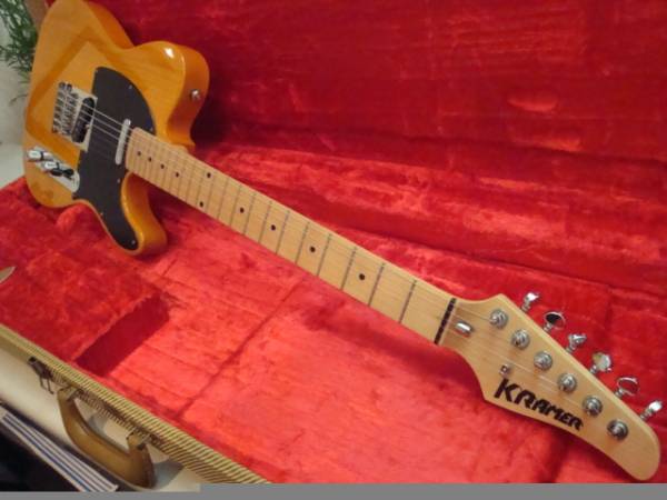 レア！美品 希少 KRAMER クレーマー テレキャスター木目綺麗 