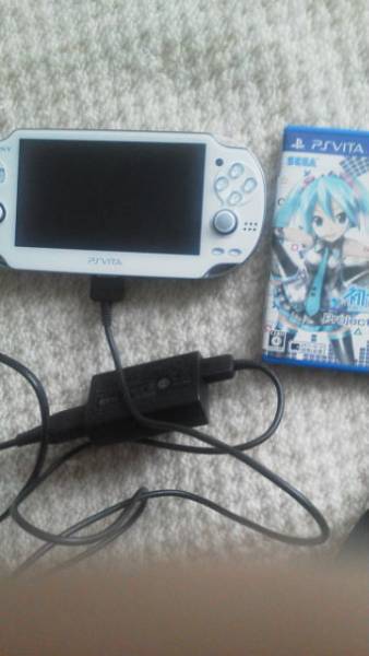 初音ミク限定PSvitawifiソフト付き超美品_1