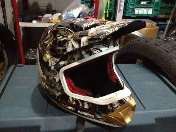送料無料SCOTTモトクロスモタードヘルメットオフロード用L (Lサイズ 
