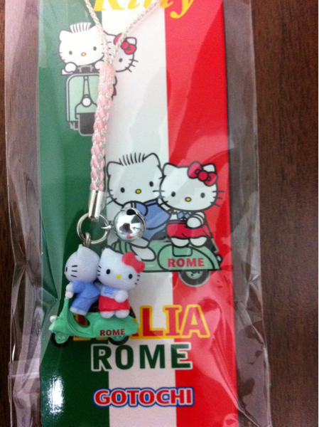 ご当地キティ イタリア ローマ三越 限定 ベスパバージョン 新品(ハロー