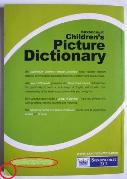 USED◆Children's Picture Dictionary◆絵辞典◆Saxoncourt_2