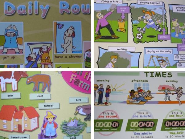 USED◆Children's Picture Dictionary◆絵辞典◆Saxoncourt_3