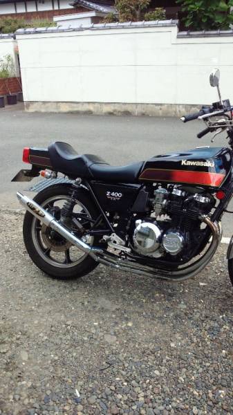 Z400FX 希少 WRP 雷改いかづち管マフラー 4-2-1(マフラー本体（社外