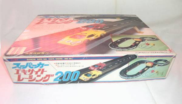 バンダイ　エキサイトレーシングスーパーターボタイプ1 ☆スーパーカーエキサイトレーシング200 バンダイ☆(コース)｜売買