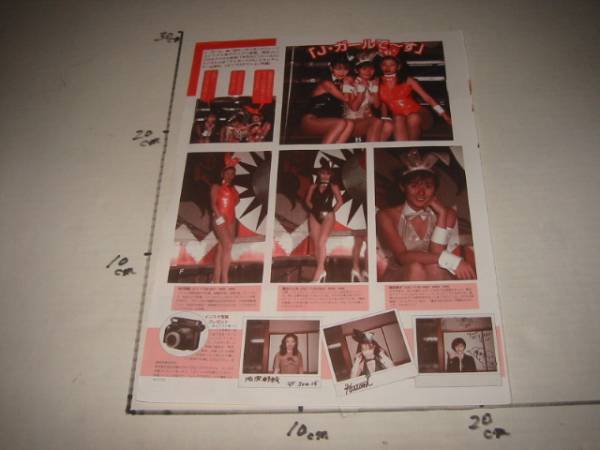 池沢郁絵 藤谷ひとみ 増田恭子ｊ ガール バニーガール姿モデル タレント 売買されたオークション情報 Yahooの商品情報をアーカイブ公開 オークファン Aucfan Com