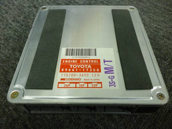SW20 MR-2 3S-G 5MT 用純正ECU 品番：89661-17350の入札履歴 - 入札者 