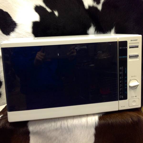 ☆used☆SHARPシャープ☆電子レンジ☆RE-122☆88年製☆60HZ☆(電子