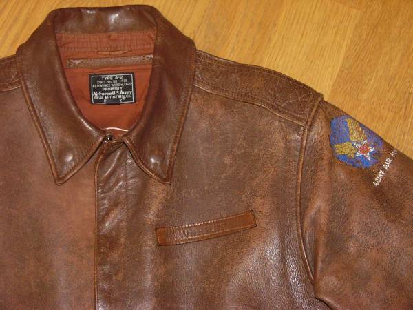 リアルマッコイ！最初期 A-2 W536－HL-0622 38 中古品(38インチ