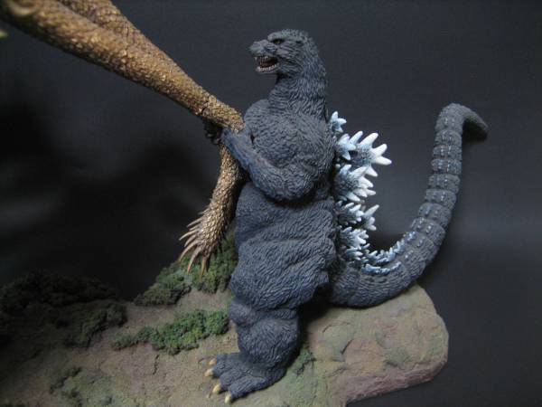 送料込酒井ゴジラ対キングギドラ網走にてレジンキット完成品(ゴジラ