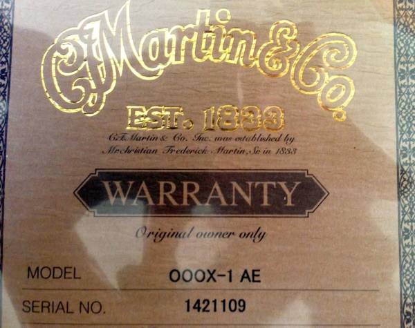[中古美品] Martin 000X1AE マーティン エレアコ ギター_2