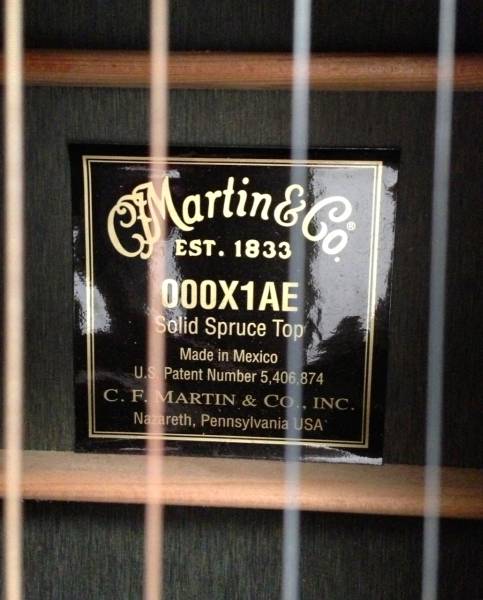 [中古美品] Martin 000X1AE マーティン エレアコ ギター_3