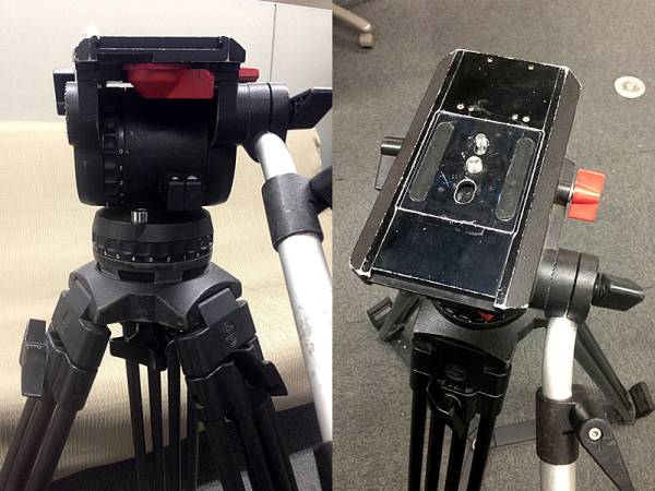ザハトラー Sachtler「Video 18 II」三脚 USED 動作OK! (Vinten)(プロ 