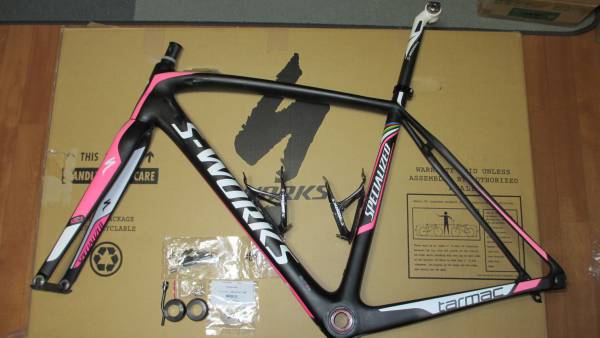 ♪2012 Specialized S-WORKS TARMAC SL4 54 PINK中古状態良好♪(ロード