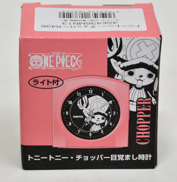 One Pieceワンピース 目覚まし時計 ライト付 チョッパー ピンク トニートニー チョッパー 売買されたオークション情報 Yahooの商品情報をアーカイブ公開 オークファン Aucfan Com