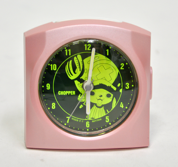 One Pieceワンピース 目覚まし時計 ライト付 チョッパー ピンク トニートニー チョッパー 売買されたオークション情報 Yahooの商品情報をアーカイブ公開 オークファン Aucfan Com