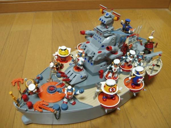 塗装済完成品ロボダッチ戦艦島◇検索用・宝島ガマロボ大島・小島