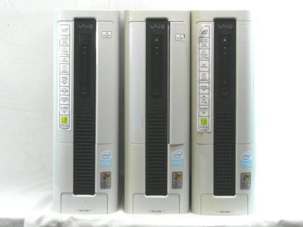 ☆SONY/VAIO TYPE H VGC-H52B VGC-H32B7 VGC-H32B 3台セット(パソコン
