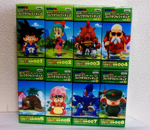 ドラゴンボール ワールドコレクタブルフィギュアvol.1 全8種新品_1