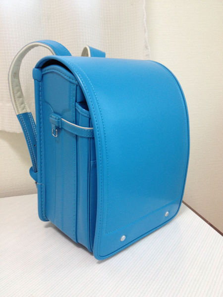 未使用品ランドセルふわりぃクラリーノF軽量ハーバーブルー 