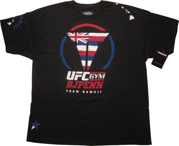 ハワイ UFCジム BJ PENN チーム Tシャツ (XXL)(格闘技、プロレス