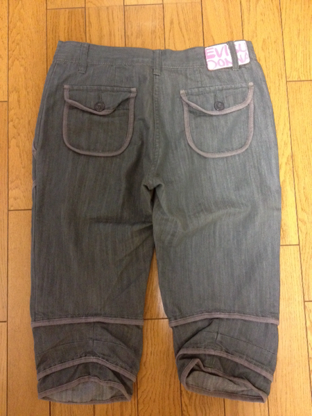 EVISU エヴィス レディース ユーロサブリナパンツ 直営店購入品