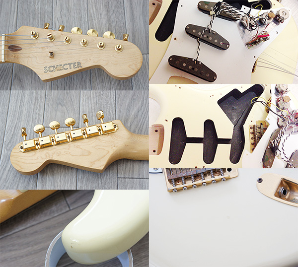 ☆即決 SCHECTER 80年～90年代 ストラト バーズアイネック(シェクター
