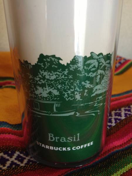 ☆1円スタート☆ ブラジル限定スタバサッカータンブラー_2