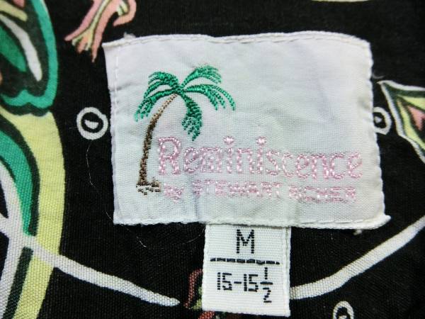 80s レミニセンス アロハシャツ Reminiscence レミニッセンス(Mサイズ