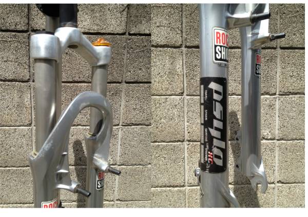 ROCK SHOX PSYLO XC 80-125MM U-TURN シルバー中古_2