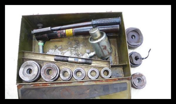 ロブスター エビパンチャー LP-104BP 厚鋼管用 パンチャー  