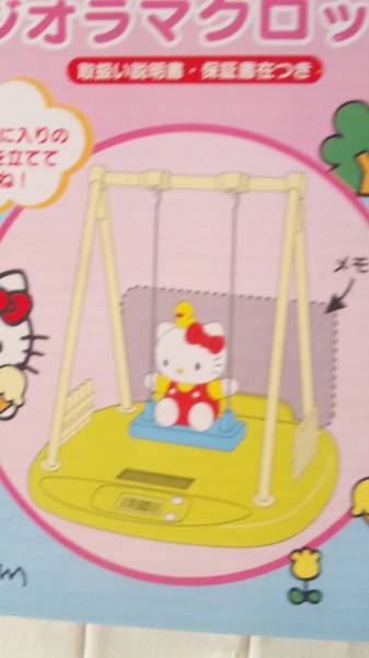 ☆ハローキティ ☆ジオラマクロック(ハローキティ)｜売買された