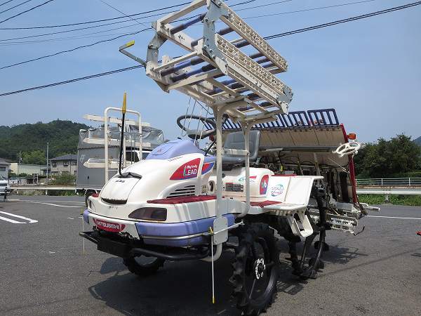 お得◇三菱 6条 乗用田植機 LV6 苗スライダー ペース 自動水平◇(車体