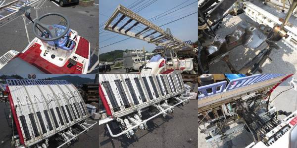 お得◇三菱 6条 乗用田植機 LV6 苗スライダー ペース 自動水平◇(車体