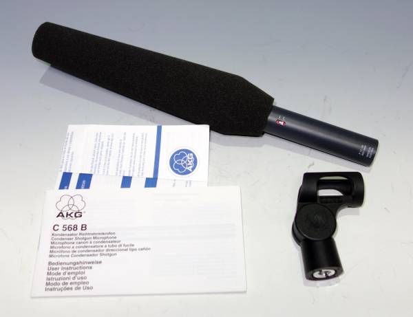 AKG ショットガンマイク C568B 上物(プロ用、業務用)｜売買された