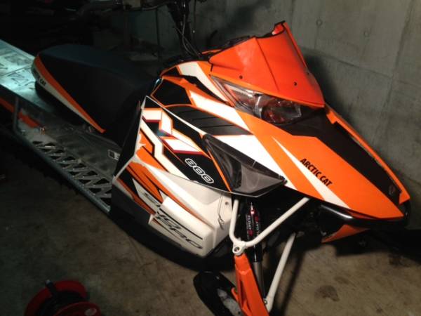 スノーモービル cat  2013年 162 ARCTIC CAT 2013 M8スノープロ162(スノーモービル)｜売買された