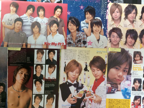 7人体制初期】キスマイ2007年雑誌切り抜き48P北山藤ヶ谷玉森(アイドル