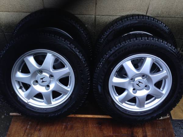 HONDA BRIDGESTONE BLIZZAD 185/65R15 4本セットほ_1