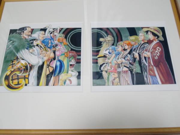 ワンピース 複製原画 アラバスタ編 One Piece 尾田栄一郎 その他 売買されたオークション情報 Yahooの商品情報をアーカイブ公開 オークファン Aucfan Com