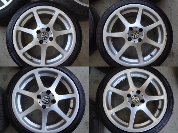 ■フォルクスワーゲン　純正アルミ１６×７Ｊ　４本セット■_1
