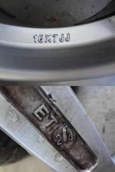 ■フォルクスワーゲン　純正アルミ１６×７Ｊ　４本セット■_2