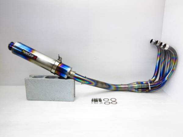 ☆美品 ZRX1200 DAEG☆MOTO GEAR フルチタン☆モトギア ダエグ