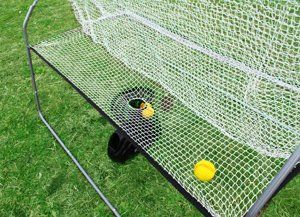野球 トスマシン + 専用ネット + 専用ボール 8Pセット_1