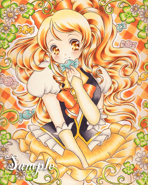 手描きイラスト ハピネスチャージプリキュア キュアハニー 色紙 手描きイラスト 売買されたオークション情報 Yahooの商品情報をアーカイブ公開 オークファン Aucfan Com