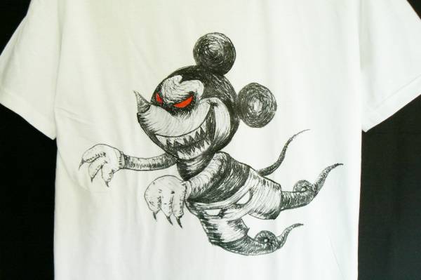 ゴーストミッキー ミッキーのおばけ ｔシャツ イラスト キャラクター 売買されたオークション情報 Yahooの商品情報をアーカイブ公開 オークファン Aucfan Com