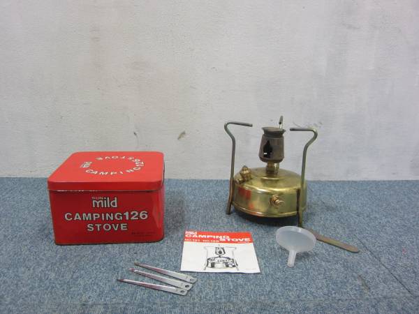 SUN mild CAMPING126 STOVE 灯油 バーナー ストーブ * マナスル 